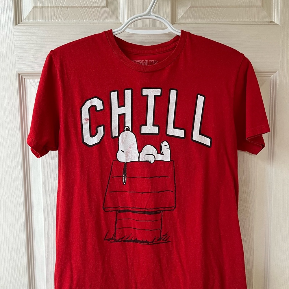 Peanuts Red Graphic T-Shirt